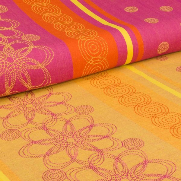 Jacquard Tragetuch Marrakesch fuchsia