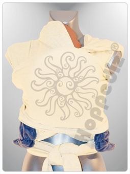 Hoppediz elastisches Tragetuch 5,40m Sonne creme