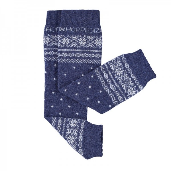 Babystulpen Norweger blau