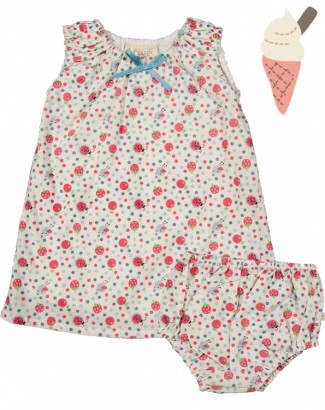 Babykleid-Set "Summer Berry"